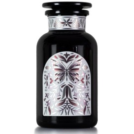 Artanis Home Custom Ultraviolet Glass Apothecary Jar, Smell-proof Airtight Glass Storage for Tea, Herbs, and Spices, with Lid and Spoon for Home Apothecary, 500 ml