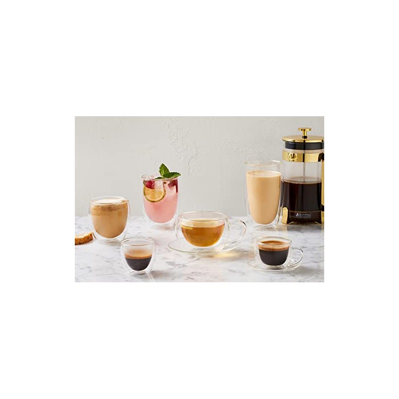 Maxwell & Williams Blend Plunger 350ML Gift Boxed,Silver