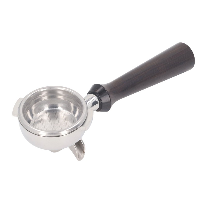 58mm Double Spouts Portafilter for Nuova Coffee Machines Stainless Steel