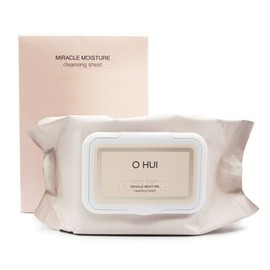 Ohui Miracle Moisture Cleansing Sheets 60 Sheets + 25 Sheets / 오휘 미라클 모이스처 클렌징 시트 60매 + 25매