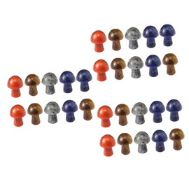 Ipetboom 3sets Crystal Mushroom Charms Flowerpot Mushroom Decor Mini for Home 10pcs*3 Random Color