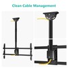 WALI Ceiling TV Mount for 37-90 inch, Hanging Adjustable Ceiling