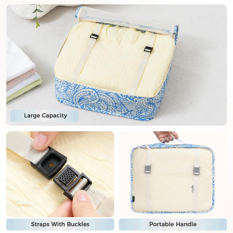 BAGAIL 8 Set Packing Cubes Luggage Packing Organizers for Travel