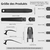 IGTOPS Universal Bicycle Mudguard Set, Mudguard Bicycle 14-21 Inches, Adjustable