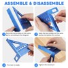 3D Carpenter's Square Multifunctional 22.5-90 Angle Measure Aluminium Alloy Measuring