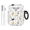 Gedicht for Airpods 2nd Generation Case, Cute Cool Kitty Cat
