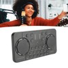 Live Sound Card Bluetooth Wireless Accompaniment Sound Mixer Board for