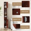 Giantex Slim Bathroom Storage Cabinet - Tall Narrow Floor Cabinet