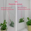 APHUIME Fogless Shower Mirror (11inX7.48in), Anti-Fog Frameless Wall Hanging Makeup