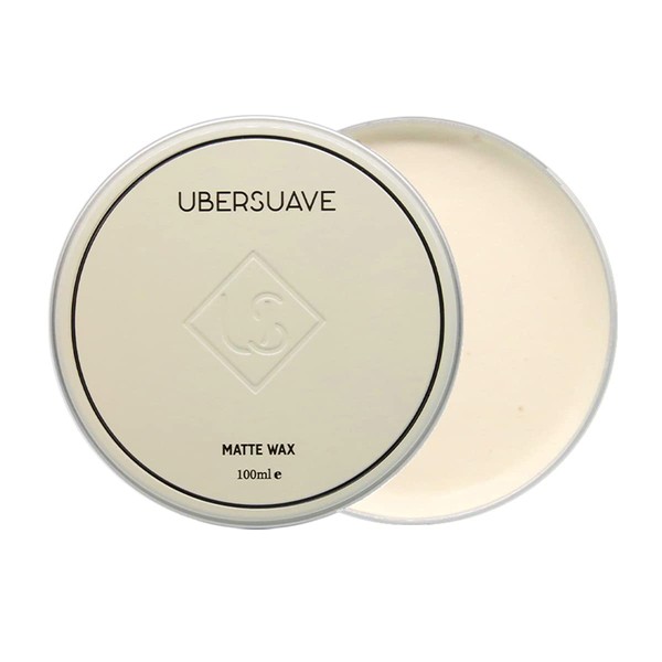 ubersuave | Matte Wax Pomade For Men | Long-Lasting Strong