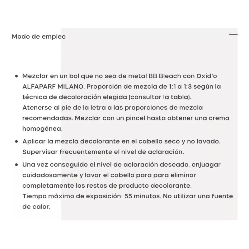 Alfaparf Decolorante 7 Tonos High Lift 400g + Peróxido 1