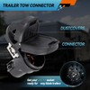 CDIYTOOL 7 Pin Trailer Tow Rear Bumper Wiring Connector Harness