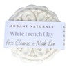 Modani Naturals Cleanse & Mask Bar - French White Clay