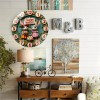 30cm Round Glass Wall Clock as a Thoughtful Gift for