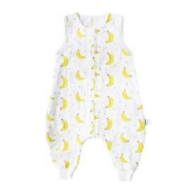 ililmmoe Baby Sleep Sack with Feet Muslin Original Cotton Sleeping Bag Wearable Blankets Non Sleeves 6months-4Y