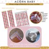 Acorn Baby Clear Corner Guards - 20pk Round and Square