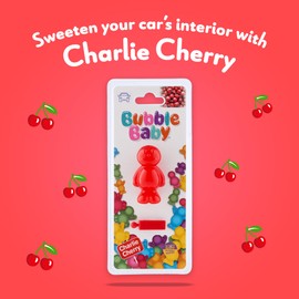 BUBBLEBABY Cherry Fragranced 3D/Vent Clip Car Vent Air Freshener And Odour Eliminator (Pack of 6)