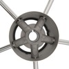 NovelBee 5 Spoke Dia.11" Stainless Steel Boat Steering Wheel with