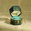 TAIMY Classical Victorian Style Wedding Tiny Ring Box, Handcrafted Gift