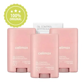 Set 3pz Celimax Sunstick Oil Control Mattifying Spf50+pa++++