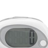3D Pedometer Simple Step Counter with Clip Lanyard Accurate Quiet