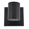Black GU10 Bulb Holder Modern Lamp Base Metal Light Socket