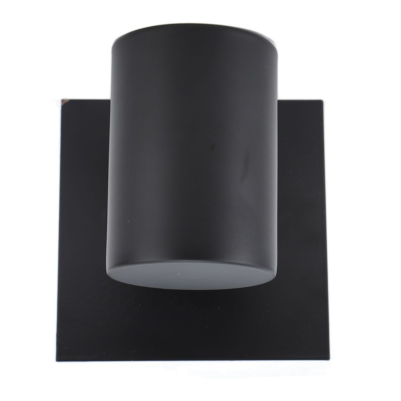 Black GU10 Bulb Holder Modern Lamp Base Metal Light Socket