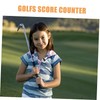 Outanaya Portable Golf Score Counter Hat Clip Durable Scoring Device