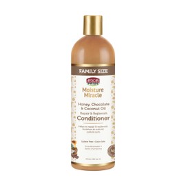 African Pride Moisture Miracle - For Natural Coils & Curls, Nourishes & Shines, Sulfate Free, Color Safe (Conditioner)