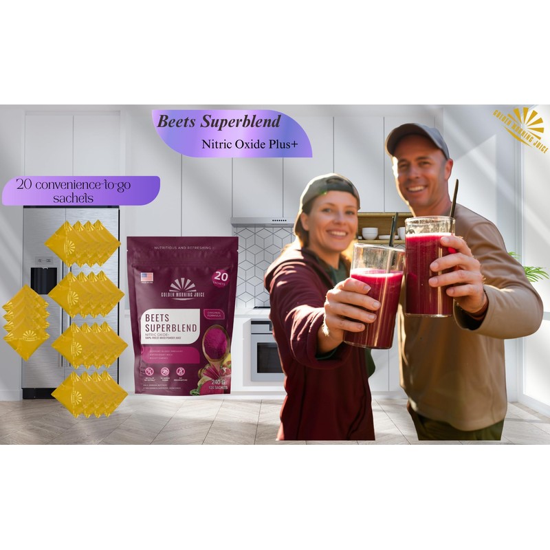 Beets Superblend 100% Freeze Dried Powder Juice, Beets, Pomegranate, Avocado,