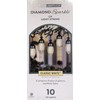 Gemmy Lightshow 'Diamond Sparkle' C9 White LED Light String -