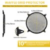 UBANU 10 Inch Speaker Grill Cover, 2 Pack ABS Mesh