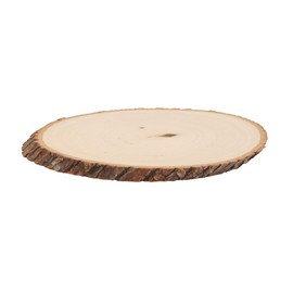 Walnut Hollow Basswood Round, Medium 7-9" Wide with Live Edge Wood (Pack of 12) - for Wood Burning, Home Décor, and Rustic Weddings