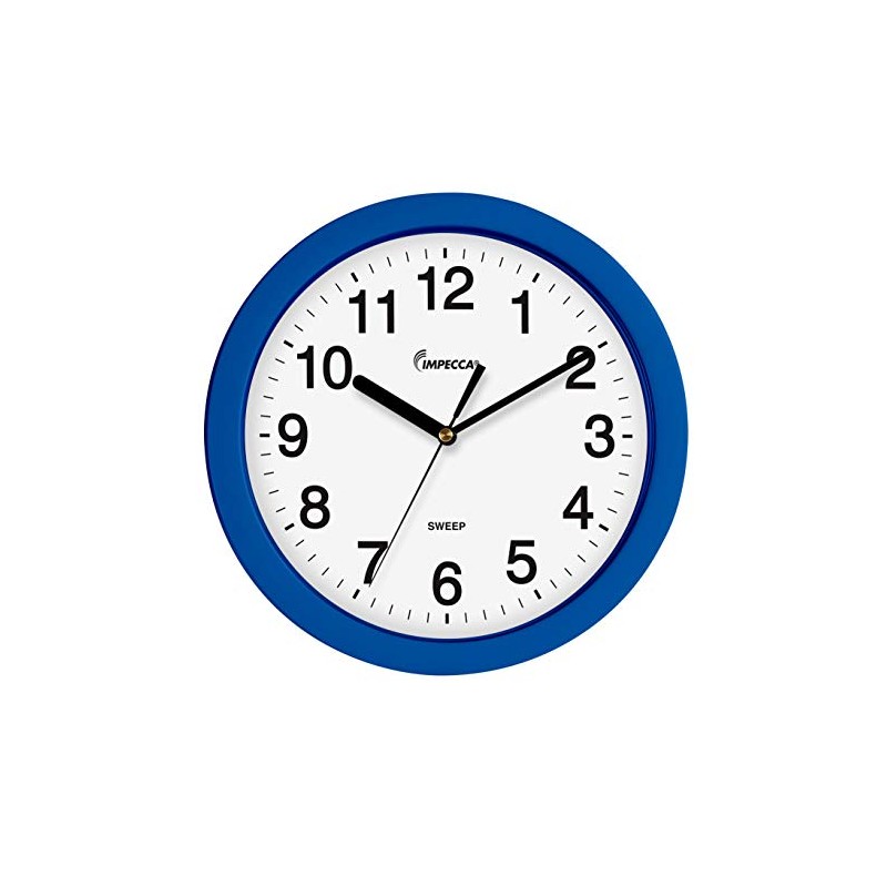 Impecca Silent Wall Clock Non Ticking 10 inch Excellent Accurate