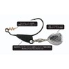 DUO Realis Spin Hook 0.9g #1/0 Matte Black