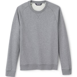 Lands' End Adult Crewneck Sweatshirt X-Large Pewter Heather