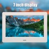 7inch HD Digital Photo Frame Clock Calendar MP3 Music Photo