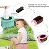 VUFVOID Travel Potty for Kids, Reusable Portable Folding Potty for