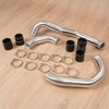 KUAFU Intercooler Pipe Kit Compatible with 2008-2010 Ford 6.4L Powerstroke