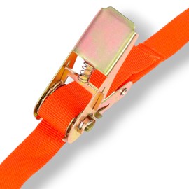 all-around24 Lashing Strap - 7.5 m Lashing Straps with Ratchet - High-Quality Fastening Strap - Tear-Resistant Ratchet Straps Made of Polyester Tape - Weather-Resistant Tie Down Straps with Ratchet (1