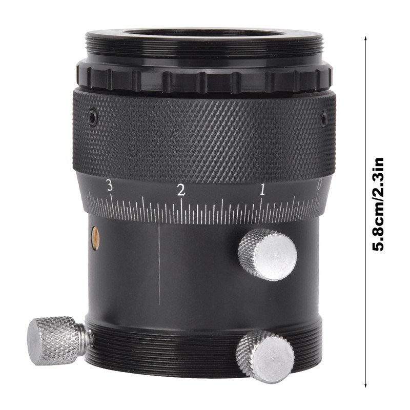 YZ-18836 Aluminium Alloy External T Mount 10mm Focusing Stroke 1.25
