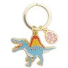 World Shoji 151164 Key Chain Dinosaur Key Ring Spinosaurus