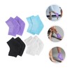 VICASKY 4 Pairs Moisturizing Heel Gel Socks of Portable Foot