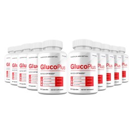 GlucoPlus Blood Optimizer Capsules, Max Strength, Gluco Plus Pills (10 Pack)