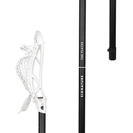Signature Lacrosse Stick - Metal Shaft - Players Lacrosse Stick (Black/White/White, 30)
