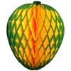 3-Pack 14 Inch Honeycomb Tissue Paper Mango Fruit Party Decoration
