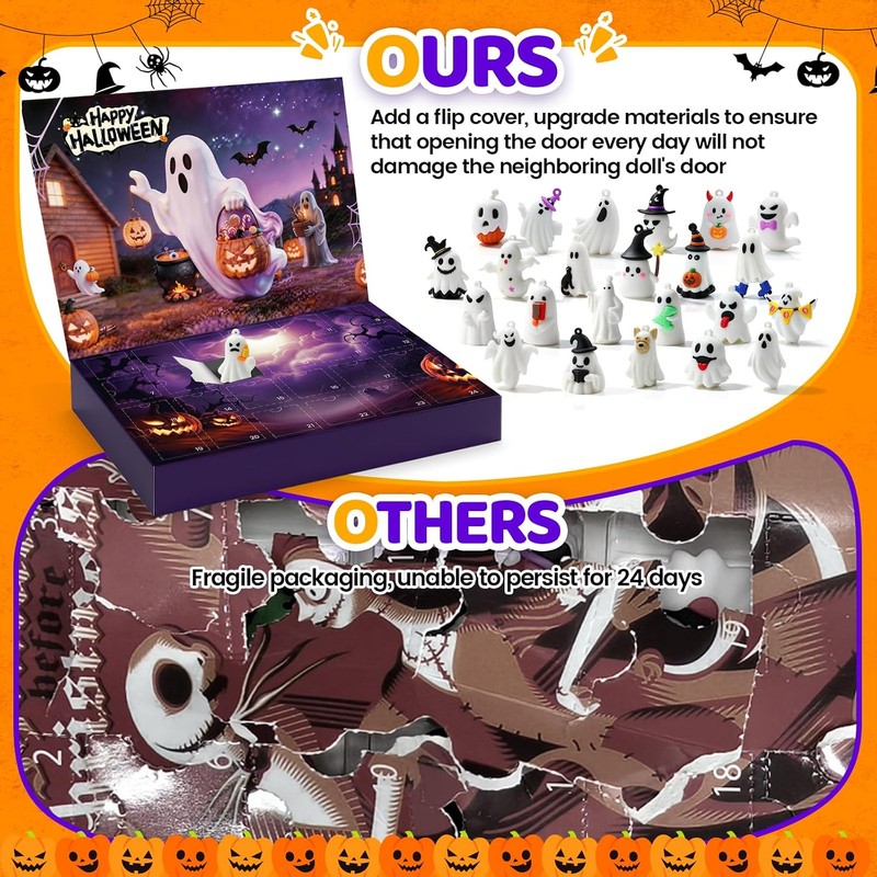 Ghost Figures Calendario de Adviento 2026 CM-YL-MH-1 con 24 sorpresas