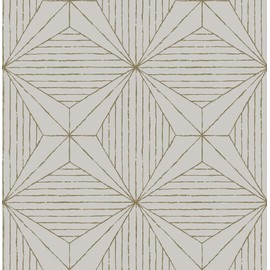 Scott Living SLS3520 Gold Aurum Self Adhesive Wallpaper, Neutral