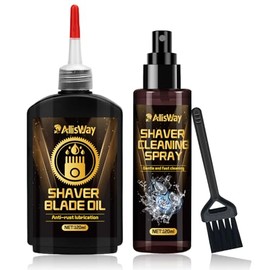 Razor Cleaner and Lubricating Oil Set for Razor Head, 120 ml