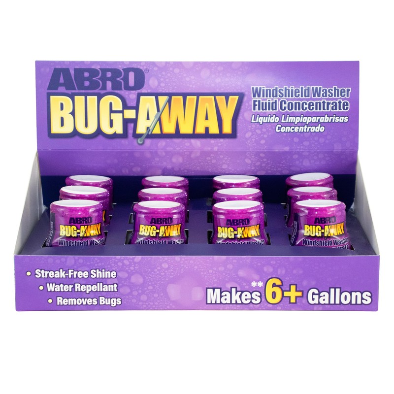 ABRO Bug-Away Windshield Washer Fluid Concentrate